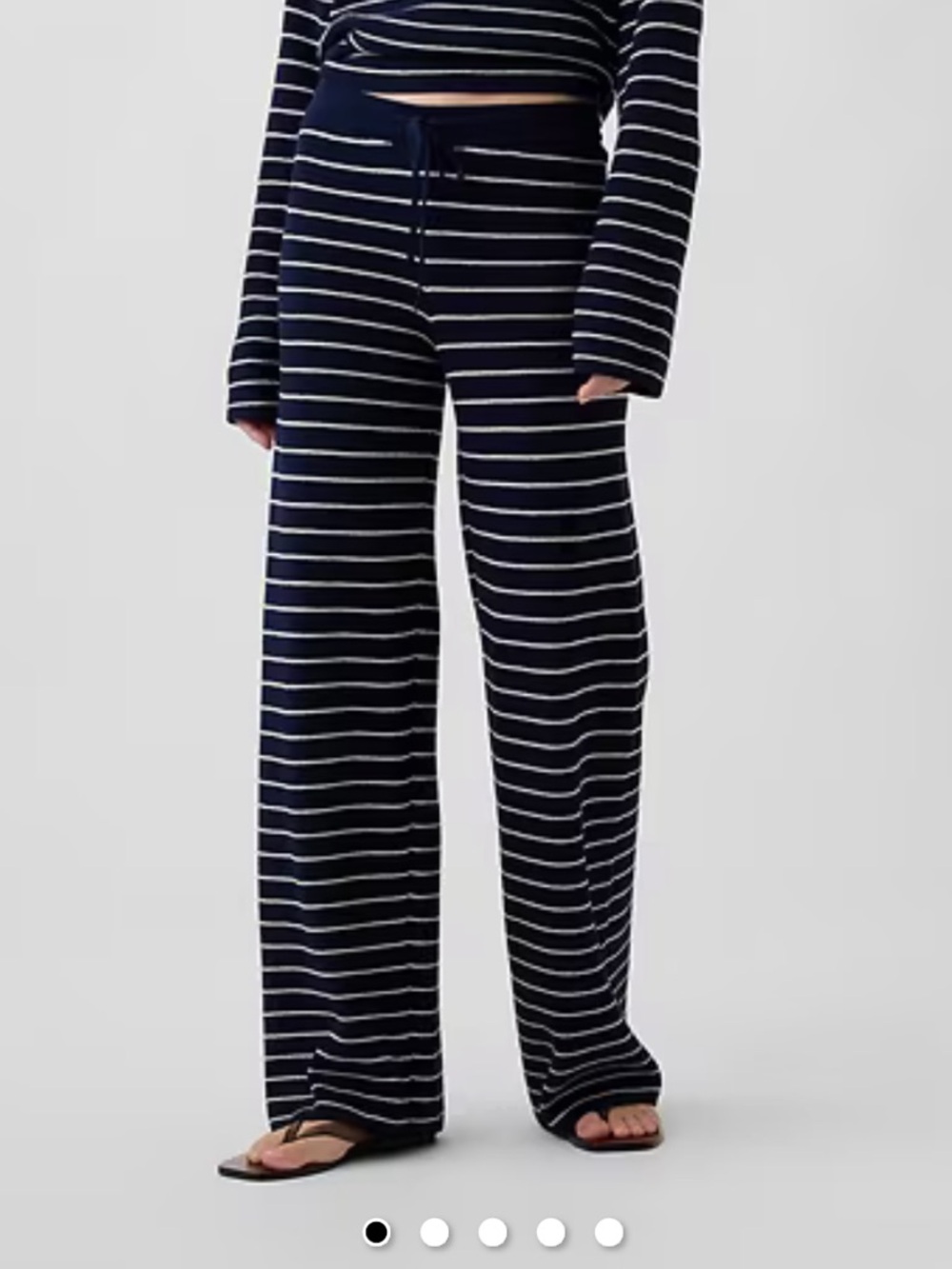 Gap Relaxed Shaker Stitch Sweater Pants